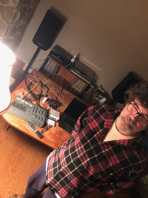Steve and his 4-track