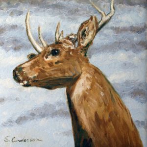 “Deer Head” by Stephen P. Anderson