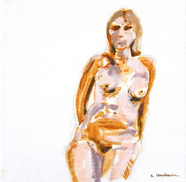 "Small Female Nude" by Stephen P. Anderson
