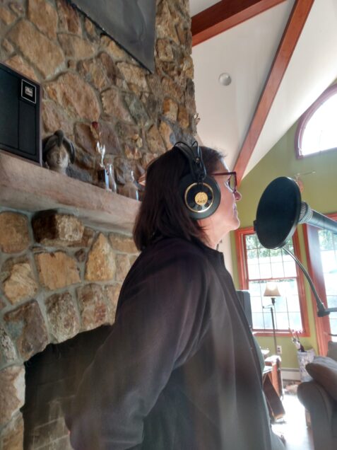 Debbie recording in 2026